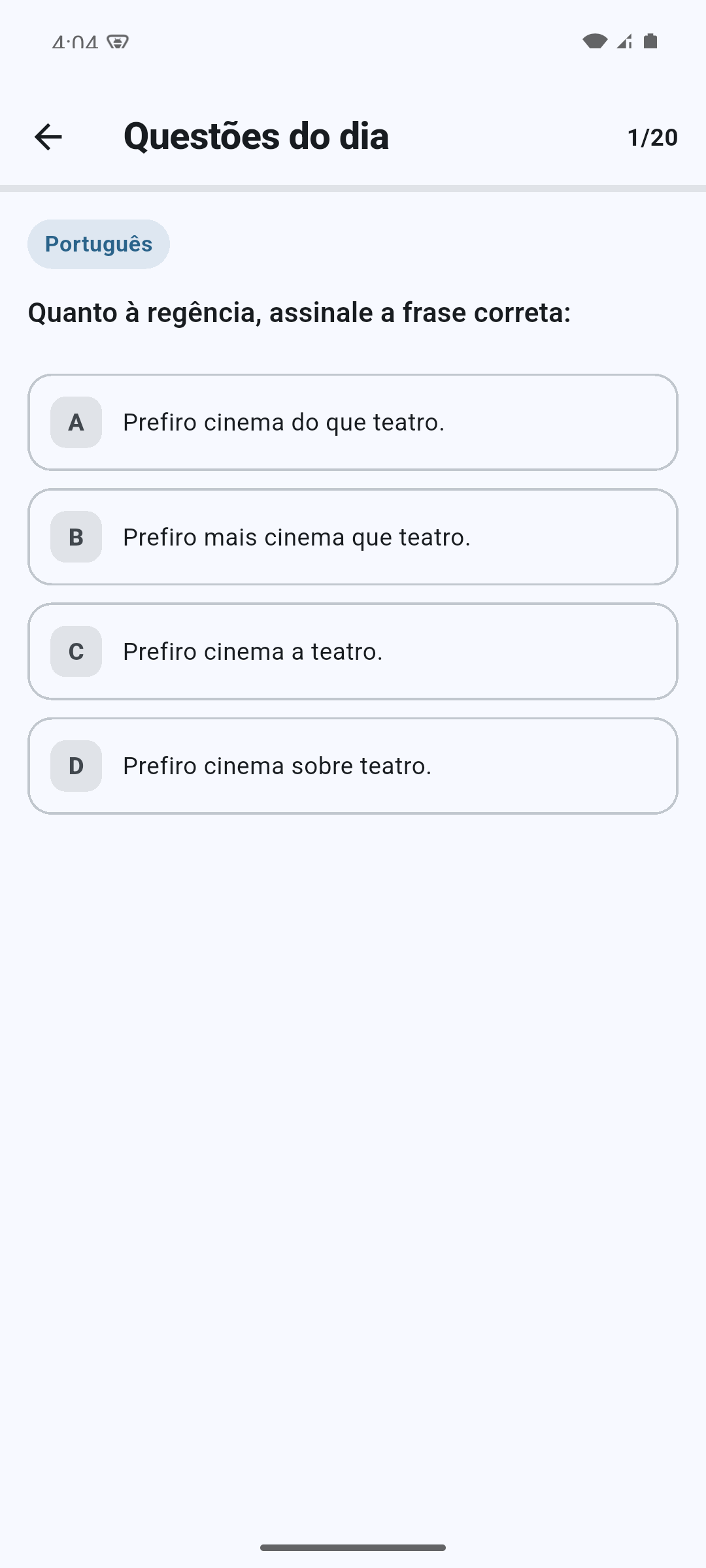 Questão comentada estilo prova no Radar Concursos